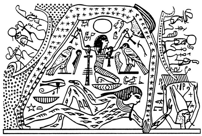 Disegno da colorare: Mitologia Egizia (Dei e Dee) #111378 - Pagine da Colorare Stampabili Gratuite