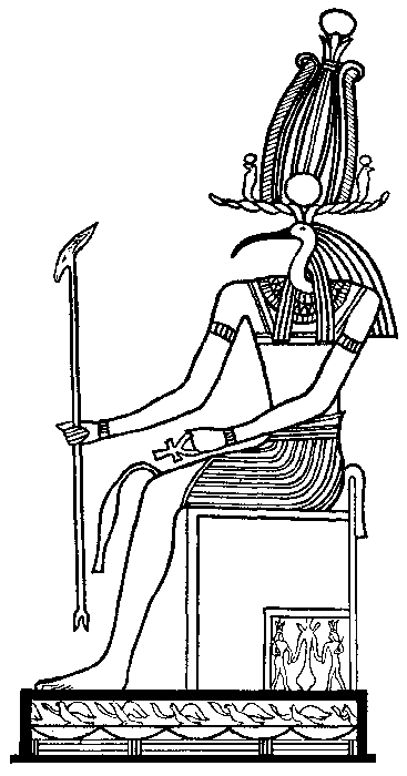 Disegno da colorare: Mitologia Egizia (Dei e Dee) #111446 - Pagine da Colorare Stampabili Gratuite