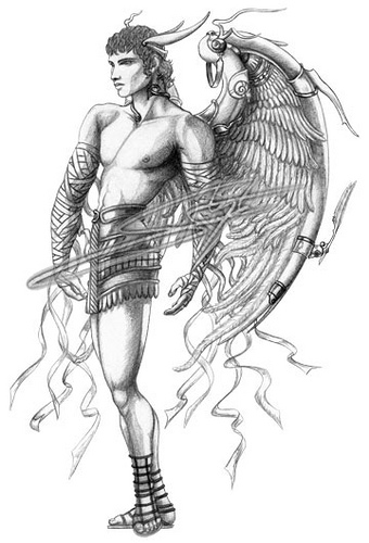 Disegno da colorare: mitologia greca (Dei e Dee) #109646 - Pagine da Colorare Stampabili Gratuite