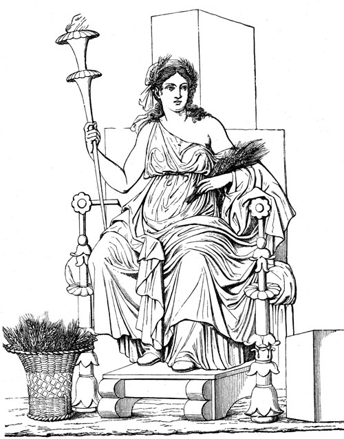 Disegno da colorare: mitologia greca (Dei e Dee) #109665 - Pagine da Colorare Stampabili Gratuite