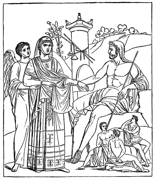 Disegno da colorare: mitologia greca (Dei e Dee) #109690 - Pagine da Colorare Stampabili Gratuite