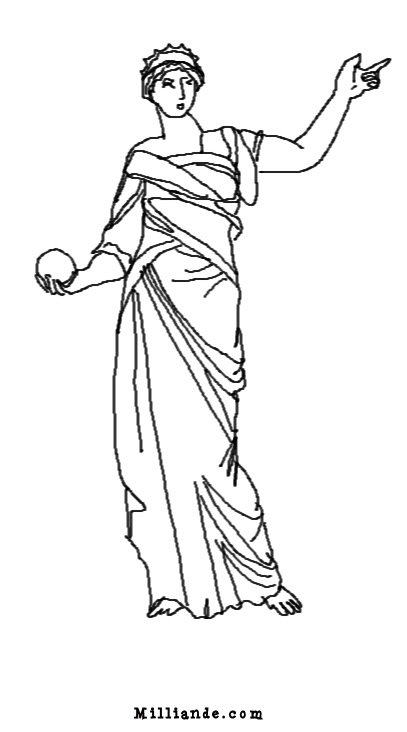 Disegno da colorare: mitologia greca (Dei e Dee) #109719 - Pagine da Colorare Stampabili Gratuite