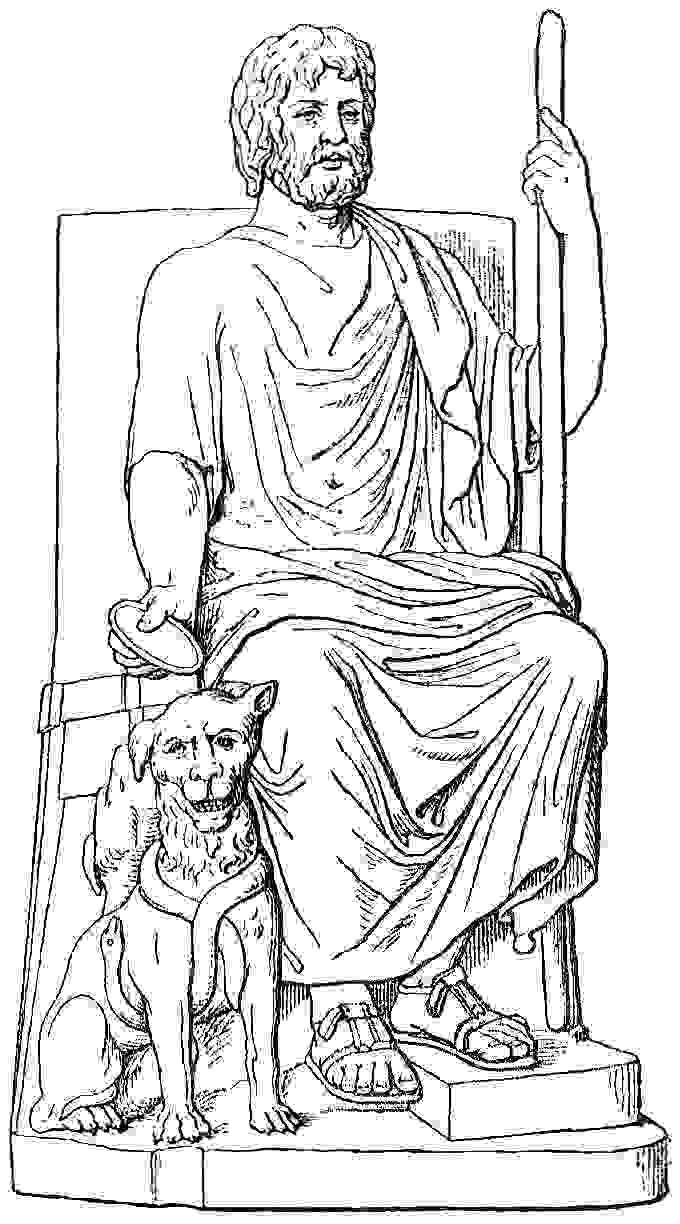Disegno da colorare: mitologia greca (Dei e Dee) #109763 - Pagine da Colorare Stampabili Gratuite