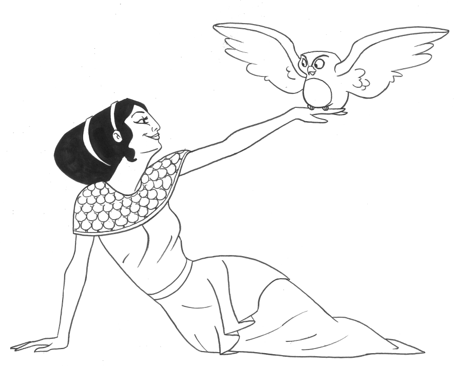 Disegno da colorare: mitologia greca (Dei e Dee) #109859 - Pagine da Colorare Stampabili Gratuite