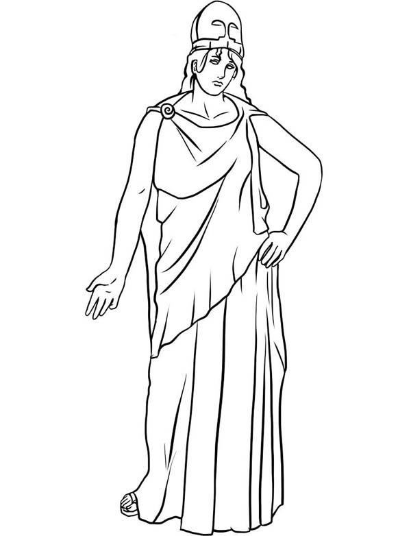 Disegno da colorare: mitologia greca (Dei e Dee) #109964 - Pagine da Colorare Stampabili Gratuite