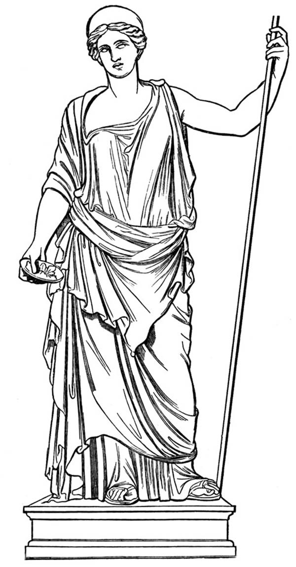 Disegno da colorare: mitologia greca (Dei e Dee) #109969 - Pagine da Colorare Stampabili Gratuite