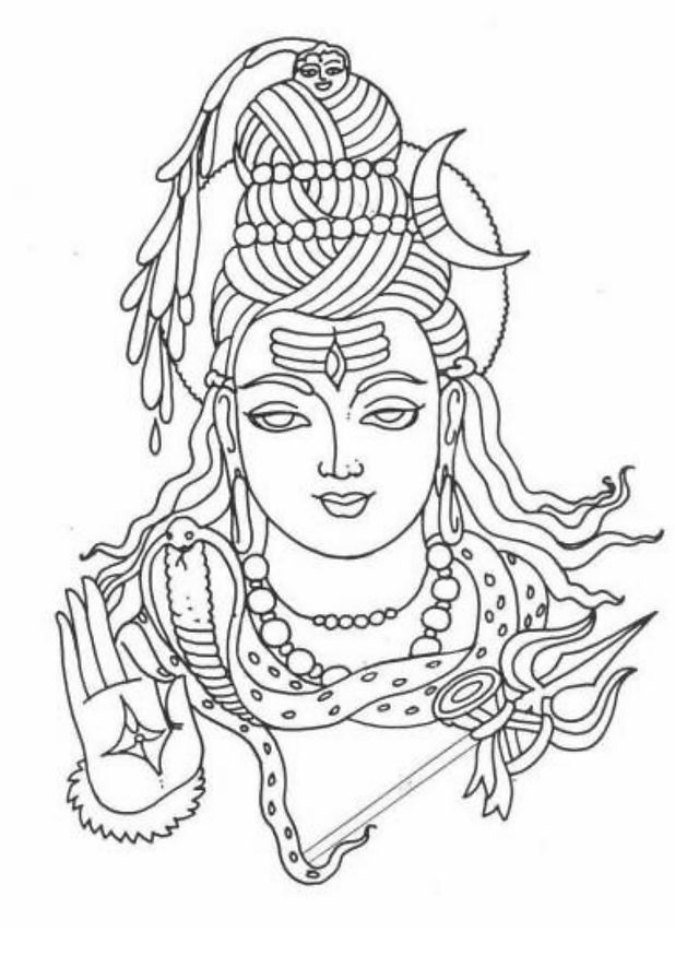 Disegno da colorare: Mitologia indù (Dei e Dee) #109217 - Pagine da Colorare Stampabili Gratuite