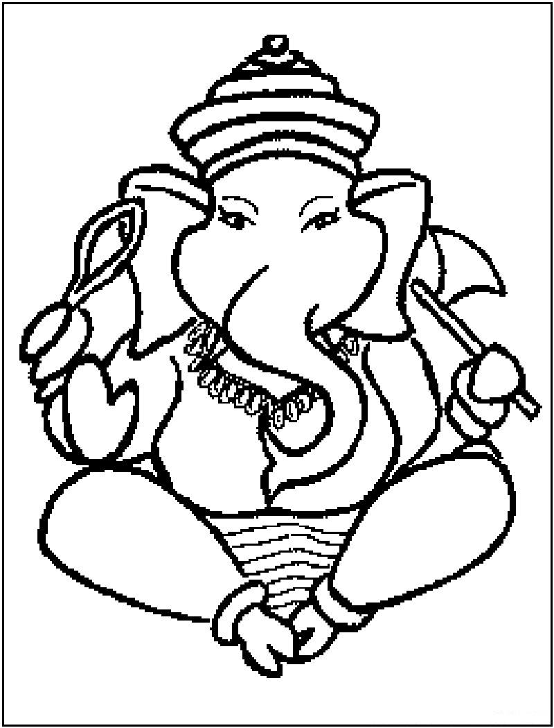 Disegno da colorare: Mitologia indù (Dei e Dee) #109278 - Pagine da Colorare Stampabili Gratuite