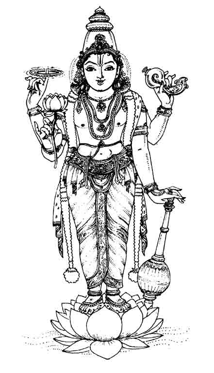 Disegno da colorare: Mitologia indù (Dei e Dee) #109308 - Pagine da Colorare Stampabili Gratuite