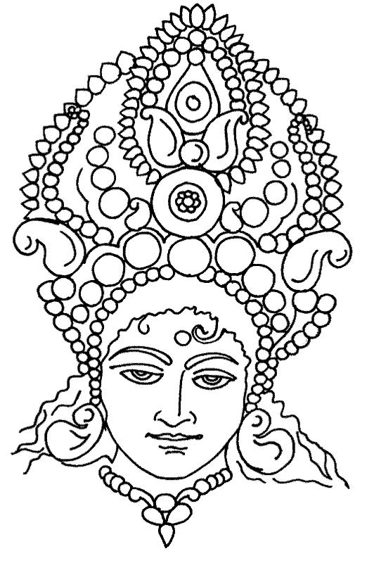 Disegno da colorare: Mitologia indù (Dei e Dee) #109325 - Pagine da Colorare Stampabili Gratuite
