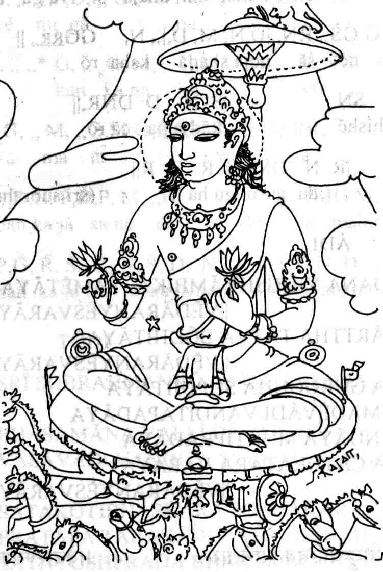 Disegno da colorare: Mitologia indù (Dei e Dee) #109336 - Pagine da Colorare Stampabili Gratuite