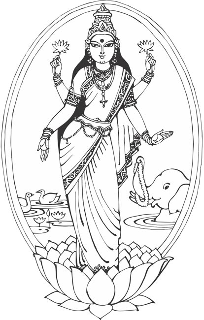 Disegno da colorare: Mitologia indù (Dei e Dee) #109359 - Pagine da Colorare Stampabili Gratuite