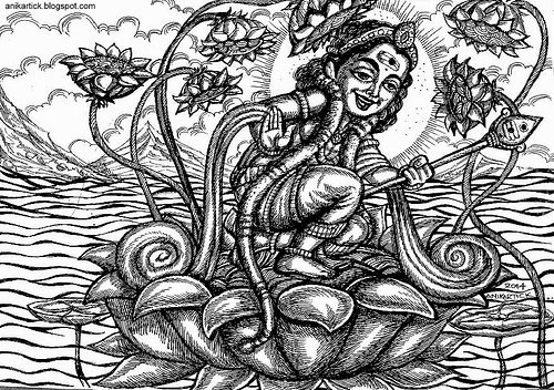 Disegno da colorare: Mitologia indù (Dei e Dee) #109497 - Pagine da Colorare Stampabili Gratuite