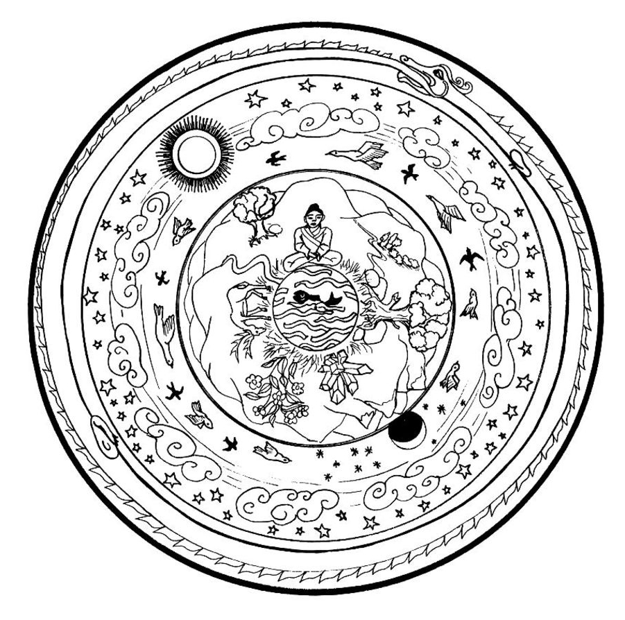 Disegno da colorare: Mitologia indù: Buddha (Dei e Dee) #89539 - Pagine da Colorare Stampabili Gratuite