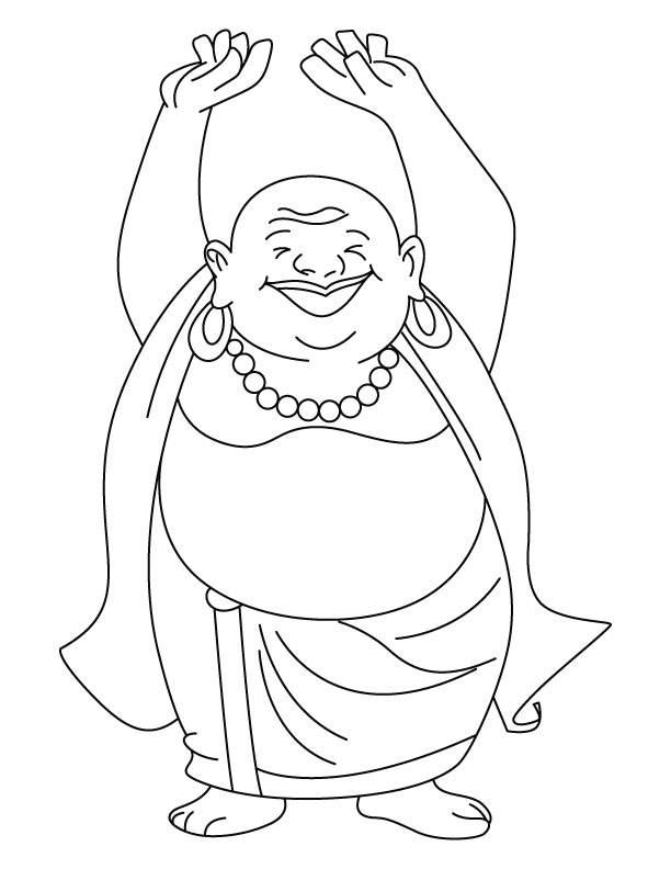 Disegno da colorare: Mitologia indù: Buddha (Dei e Dee) #89564 - Pagine da Colorare Stampabili Gratuite