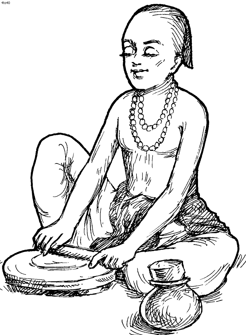 Disegno da colorare: Mitologia indù: Buddha (Dei e Dee) #89624 - Pagine da Colorare Stampabili Gratuite