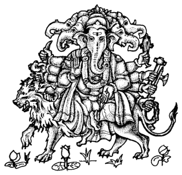 Disegno da colorare: Mitologia indù: Ganesh (Dei e Dee) #96958 - Pagine da Colorare Stampabili Gratuite