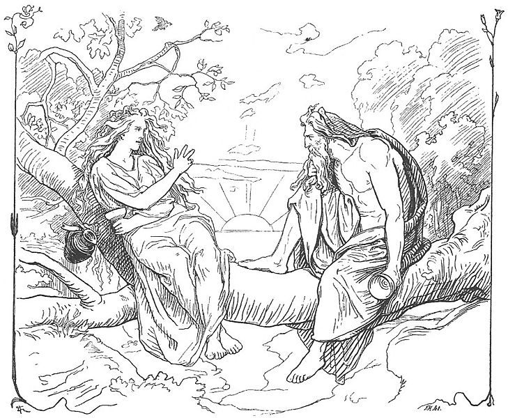 Disegno da colorare: Mitologia nordica (Dei e Dee) #110453 - Pagine da Colorare Stampabili Gratuite