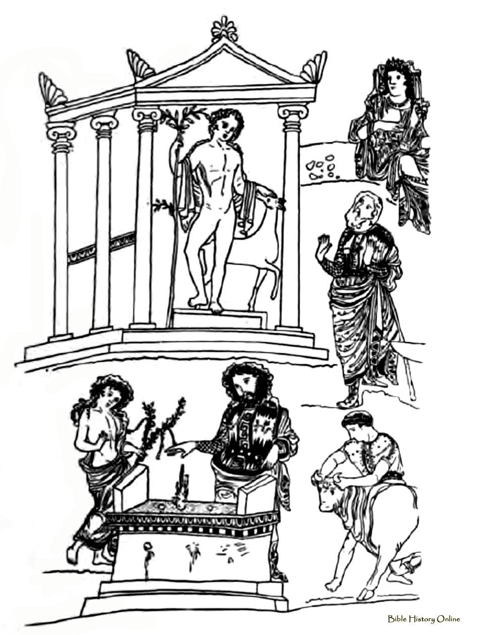 Disegno da colorare: Mitologia romana (Dei e Dee) #110063 - Pagine da Colorare Stampabili Gratuite