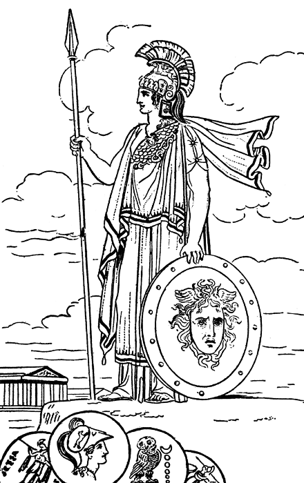 Disegno da colorare: Mitologia romana (Dei e Dee) #110073 - Pagine da Colorare Stampabili Gratuite
