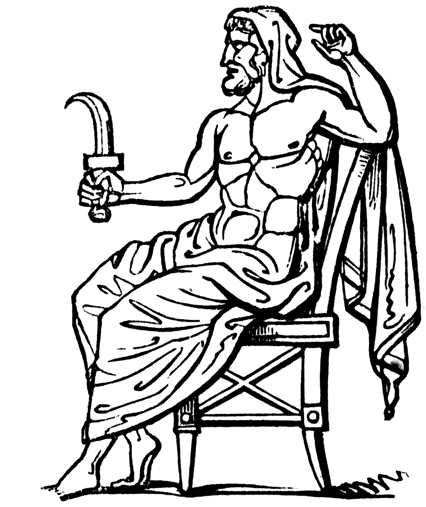Disegno da colorare: Mitologia romana (Dei e Dee) #110149 - Pagine da Colorare Stampabili Gratuite