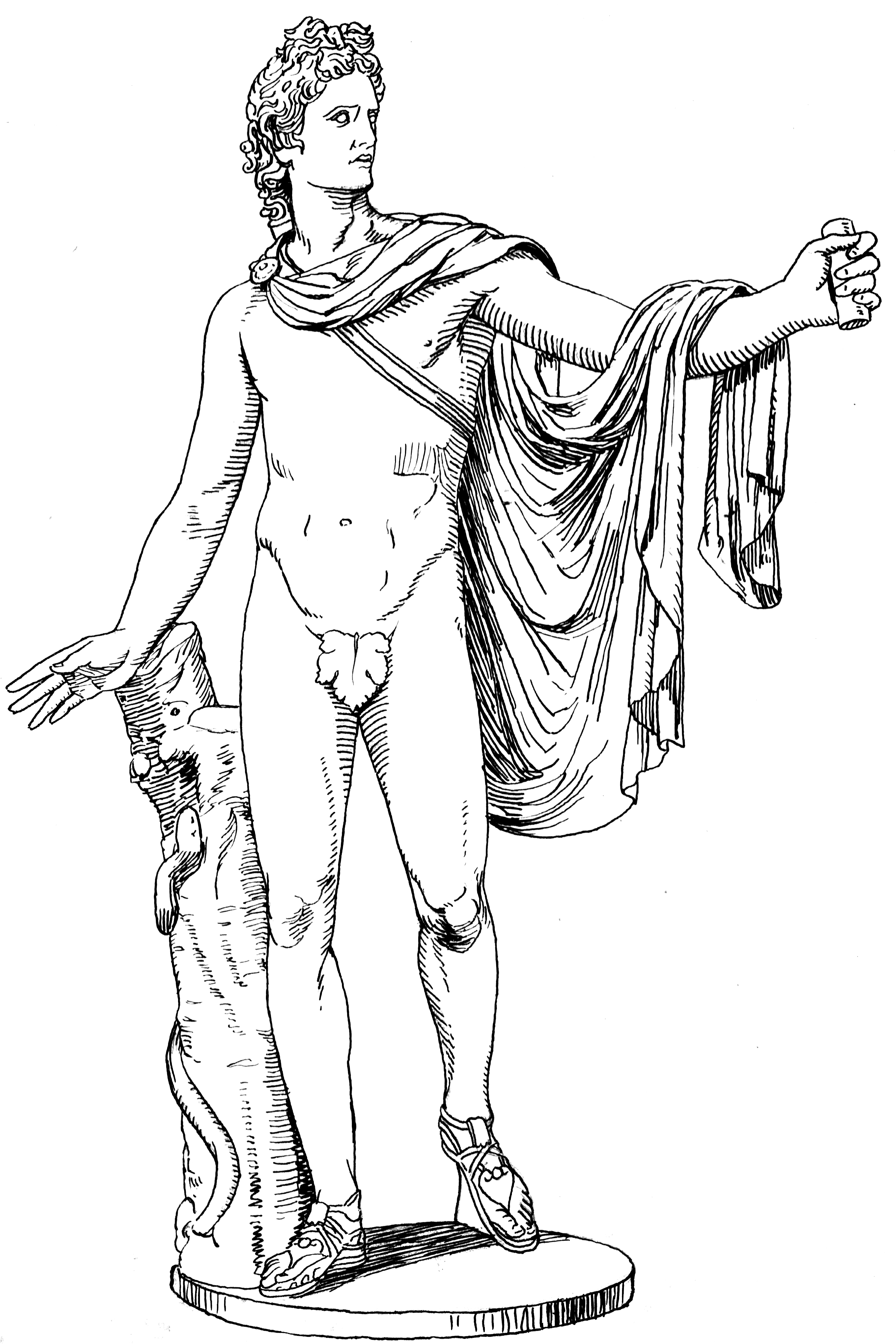 Disegno da colorare: Mitologia romana (Dei e Dee) #110188 - Pagine da Colorare Stampabili Gratuite