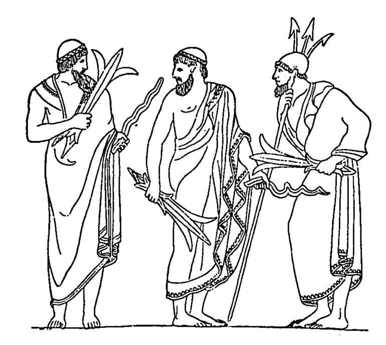 Disegno da colorare: Mitologia romana (Dei e Dee) #110313 - Pagine da Colorare Stampabili Gratuite