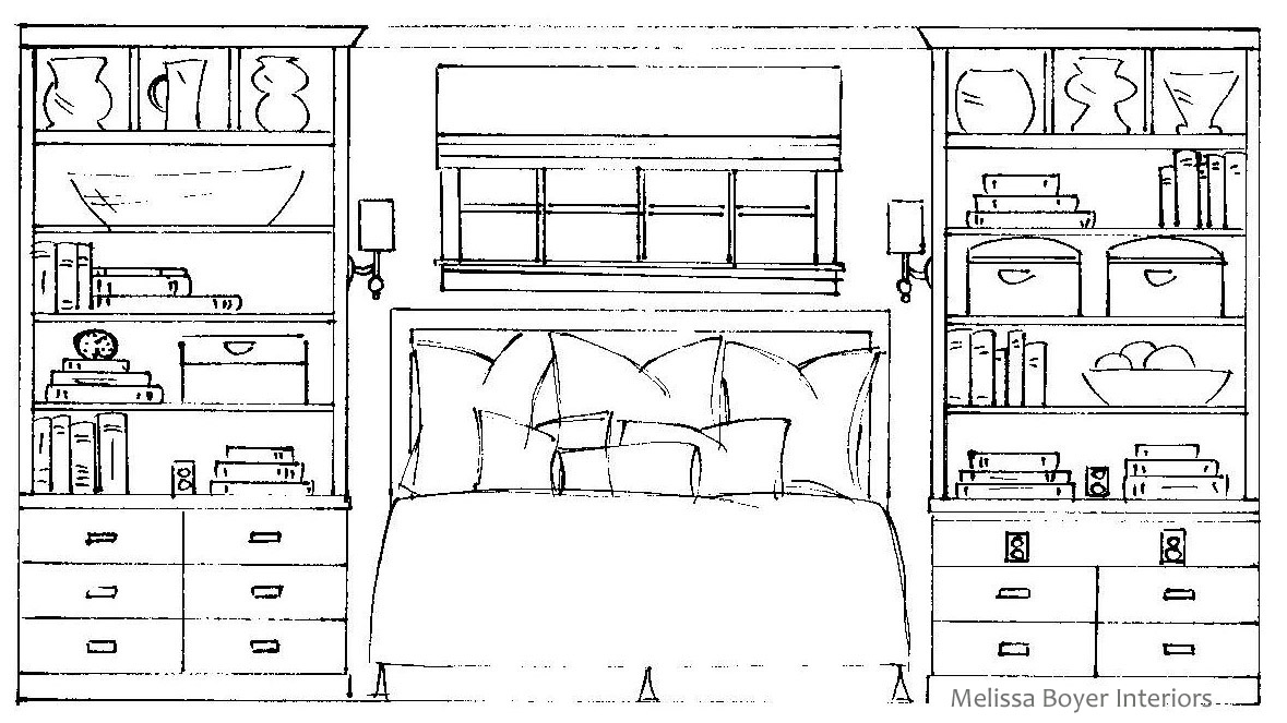 Disegno da colorare: Camera da letto (Edifici e architettura) #66613 - Pagine da Colorare Stampabili Gratuite