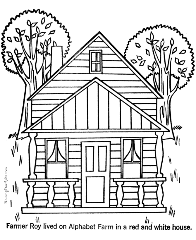 Disegno da colorare: Casa (Edifici e architettura) #64668 - Pagine da Colorare Stampabili Gratuite