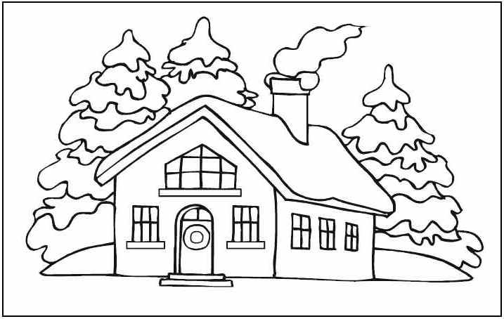 Disegno da colorare: Casa (Edifici e architettura) #64758 - Pagine da Colorare Stampabili Gratuite