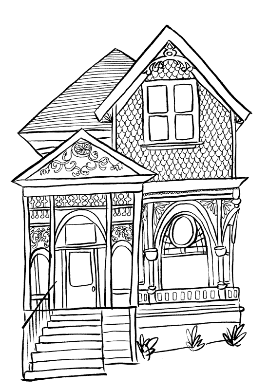 Disegno da colorare: Casa (Edifici e architettura) #66547 - Pagine da Colorare Stampabili Gratuite