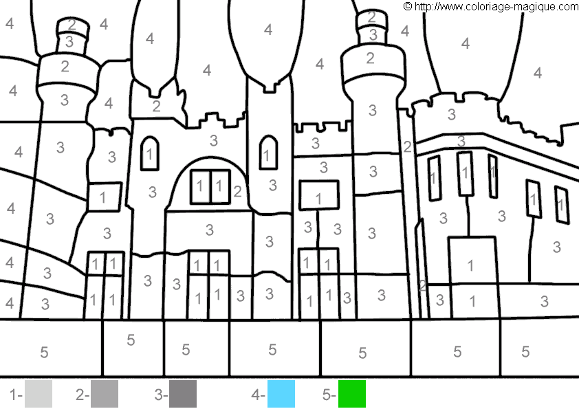 Disegno da colorare: Castello (Edifici e architettura) #62192 - Pagine da Colorare Stampabili Gratuite