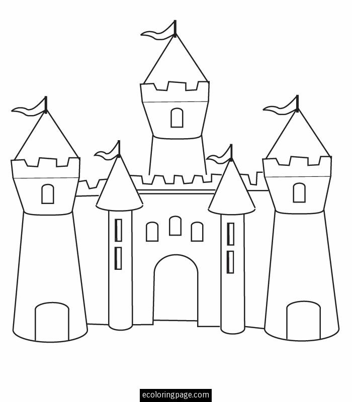 Disegno da colorare: Castello (Edifici e architettura) #62224 - Pagine da Colorare Stampabili Gratuite