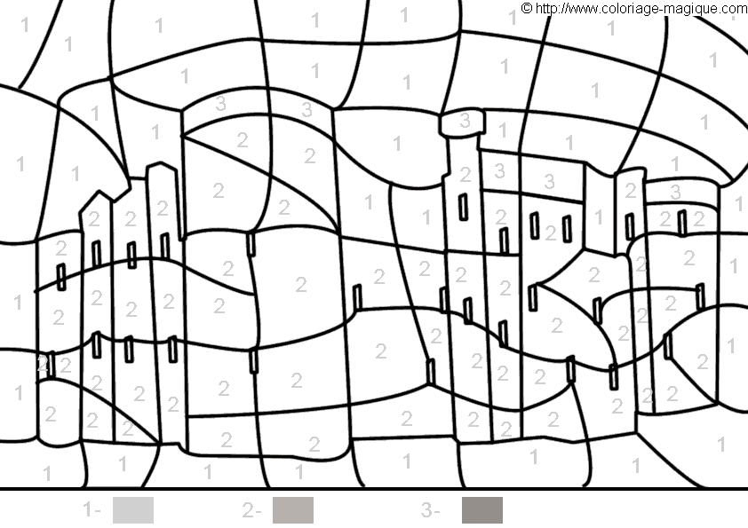 Disegno da colorare: Castello (Edifici e architettura) #62232 - Pagine da Colorare Stampabili Gratuite