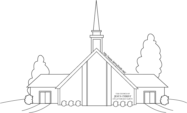 Disegno da colorare: Chiesa (Edifici e architettura) #64186 - Pagine da Colorare Stampabili Gratuite