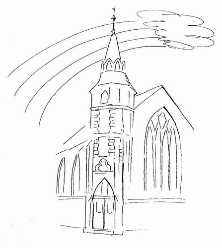 Disegno da colorare: Chiesa (Edifici e architettura) #64192 - Pagine da Colorare Stampabili Gratuite