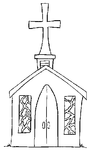 Disegno da colorare: Chiesa (Edifici e architettura) #64214 - Pagine da Colorare Stampabili Gratuite