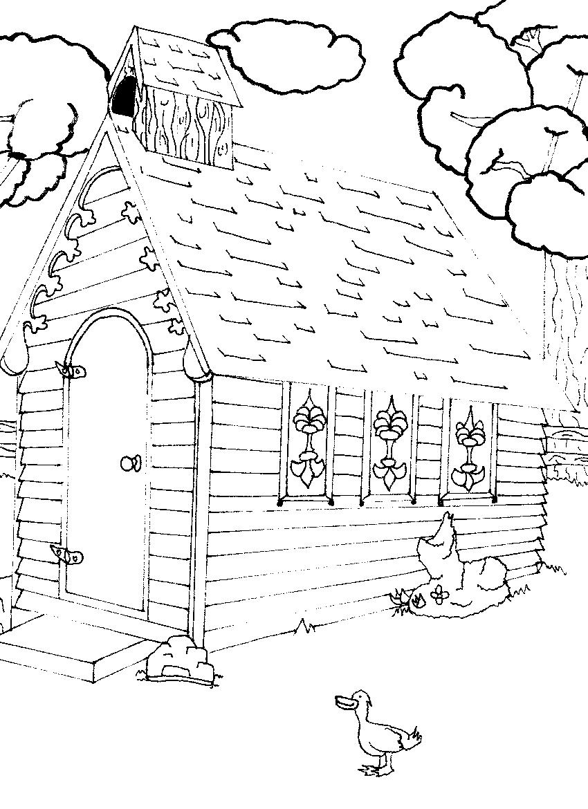 Disegno da colorare: Chiesa (Edifici e architettura) #64379 - Pagine da Colorare Stampabili Gratuite