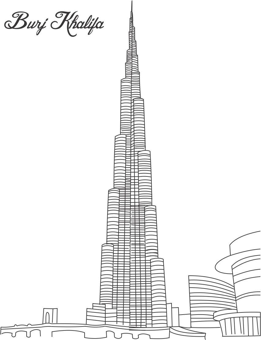 Disegno da colorare: Grattacielo (Edifici e architettura) #65790 - Pagine da Colorare Stampabili Gratuite