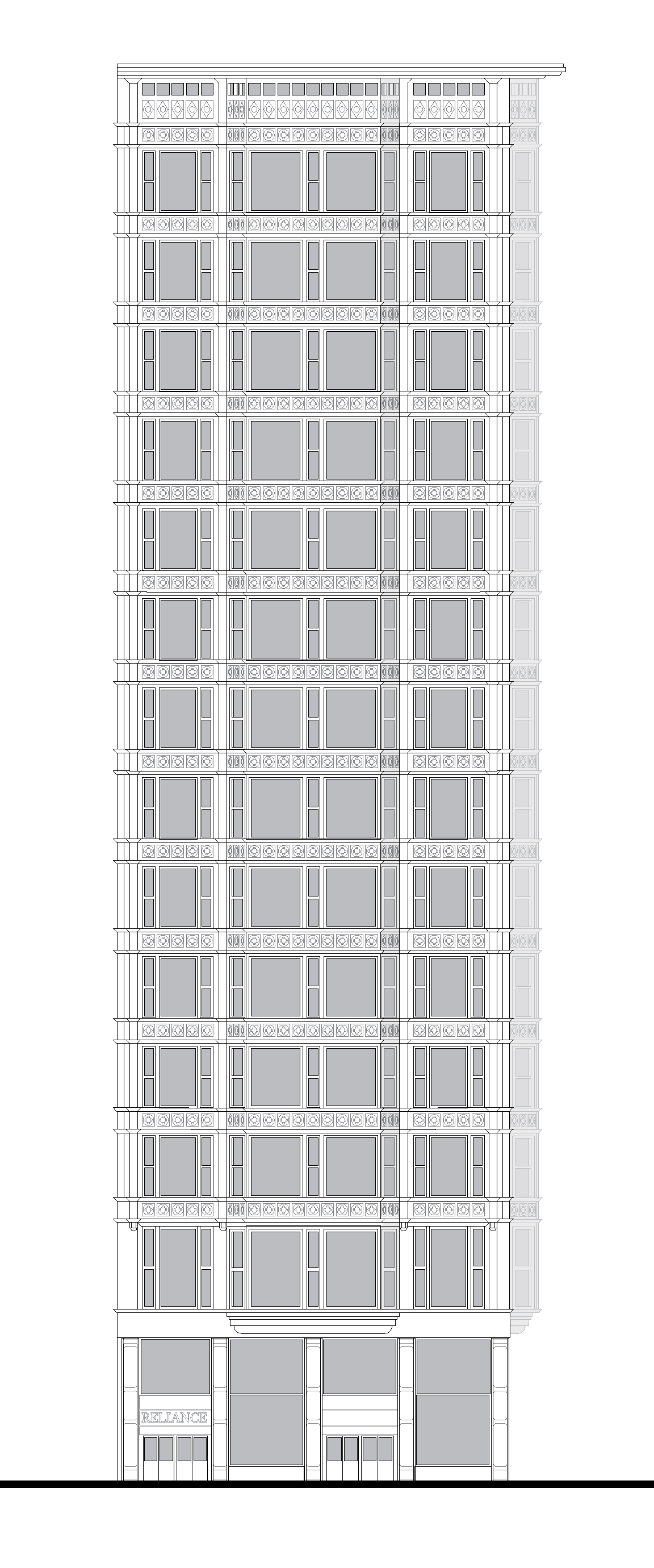 Disegno da colorare: Grattacielo (Edifici e architettura) #65948 - Pagine da Colorare Stampabili Gratuite