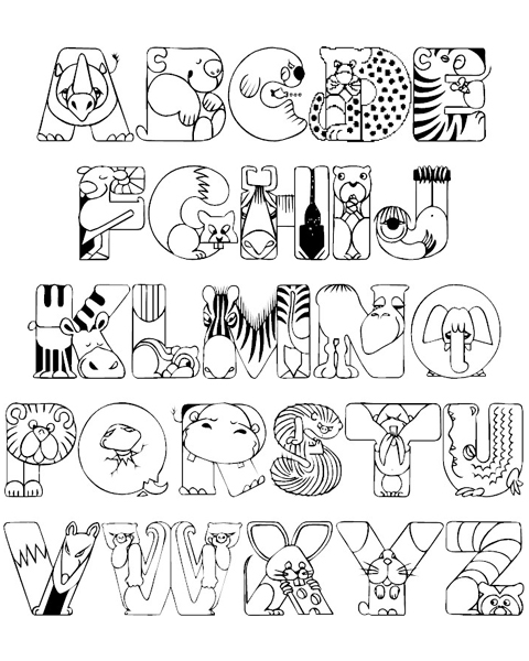 Disegno da colorare: Alfabeto (educativo) #124700 - Pagine da Colorare Stampabili Gratuite