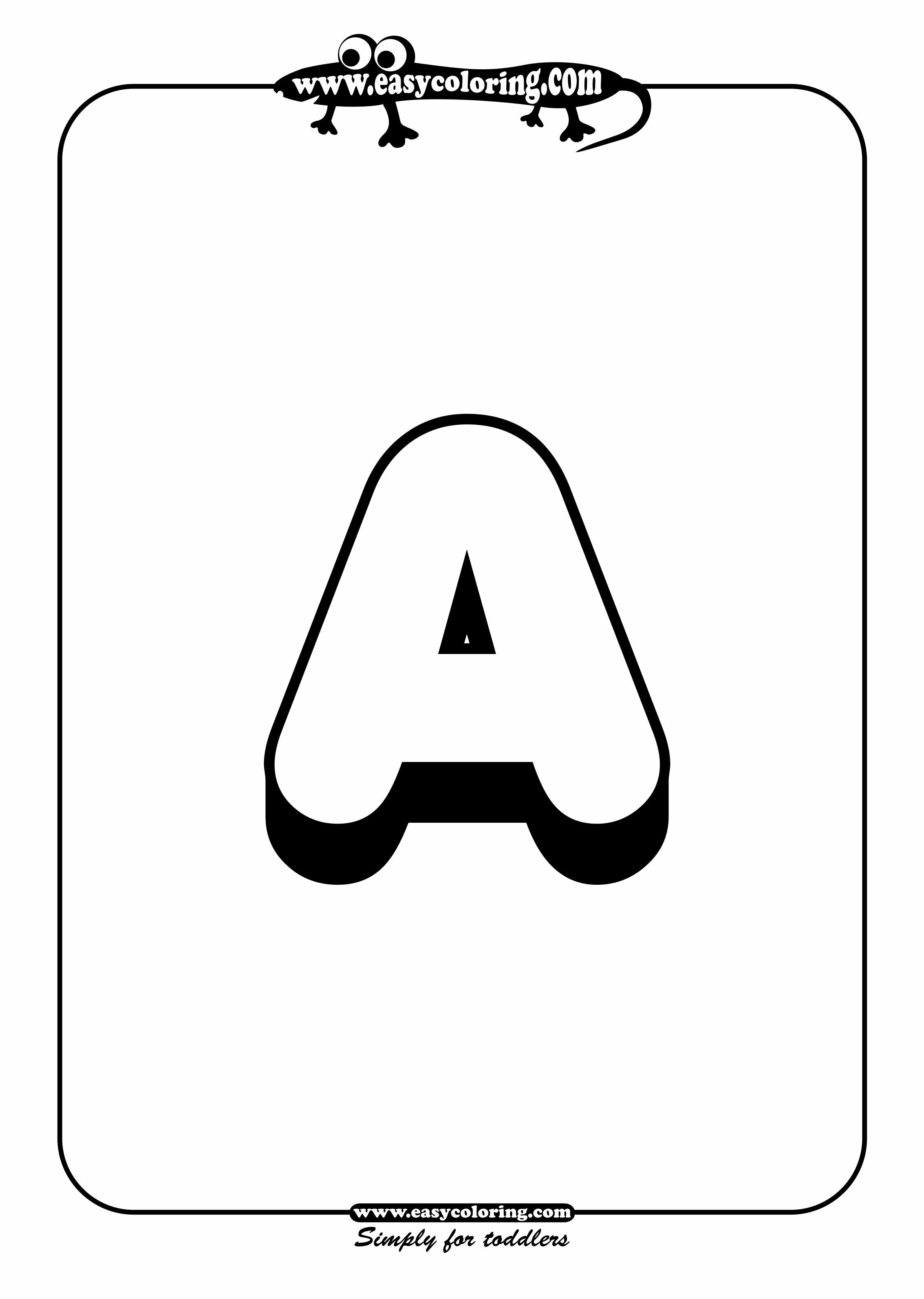 Disegno da colorare: Alfabeto (educativo) #125041 - Pagine da Colorare Stampabili Gratuite