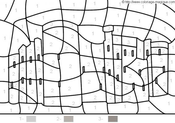 Disegno da colorare: colorazione magica (educativo) #126289 - Pagine da Colorare Stampabili Gratuite