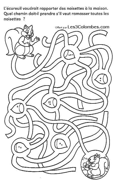 Disegno da colorare: Labirinti (educativo) #126494 - Pagine da Colorare Stampabili Gratuite