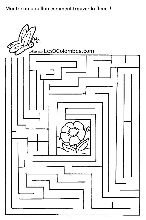 Disegno da colorare: Labirinti (educativo) #126693 - Pagine da Colorare Stampabili Gratuite