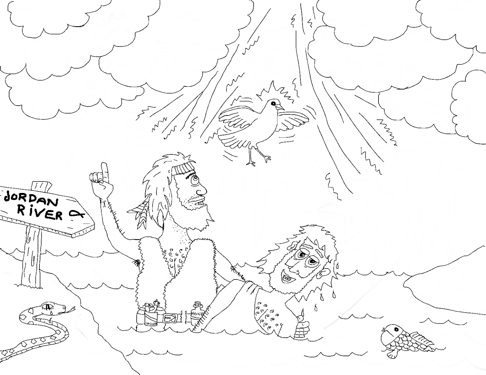 Disegno da colorare: Battesimo (Feste e Celebrazioni) #57571 - Pagine da Colorare Stampabili Gratuite