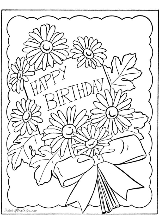 Disegno da colorare: Compleanno (Festività e occasioni speciali) #57076 - Pagine da Colorare Stampabili Gratuite