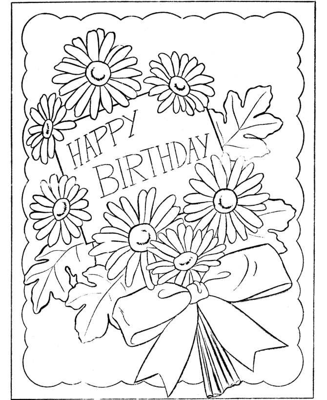 Disegno da colorare: Compleanno (Festività e occasioni speciali) #57177 - Pagine da Colorare Stampabili Gratuite