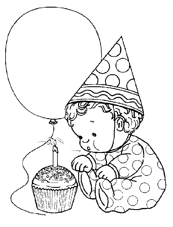 Disegno da colorare: Compleanno (Festività e occasioni speciali) #57317 - Pagine da Colorare Stampabili Gratuite