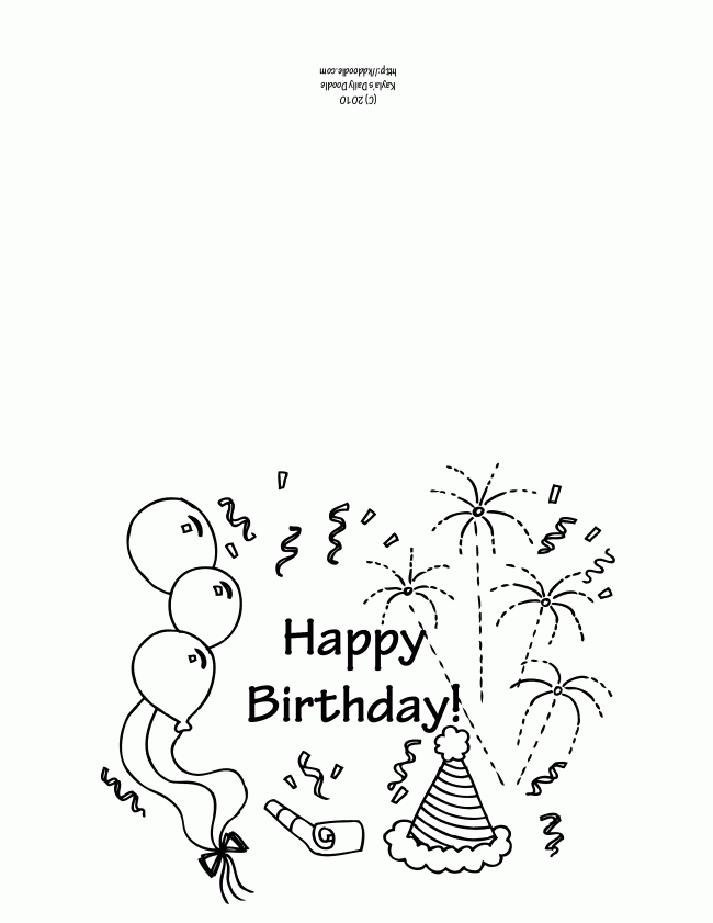 Disegno da colorare: Compleanno (Festività e occasioni speciali) #57323 - Pagine da Colorare Stampabili Gratuite